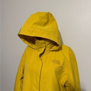 The North Face Women's Vibrant Yellow Rain Jacket